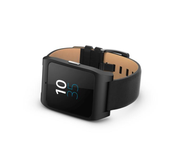 Sony SmartWatch 3 SWR50 czarna skóra - 285994 - zdjęcie 3